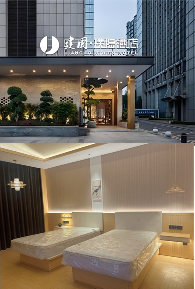 Hotel interior application by Home Plus Materials