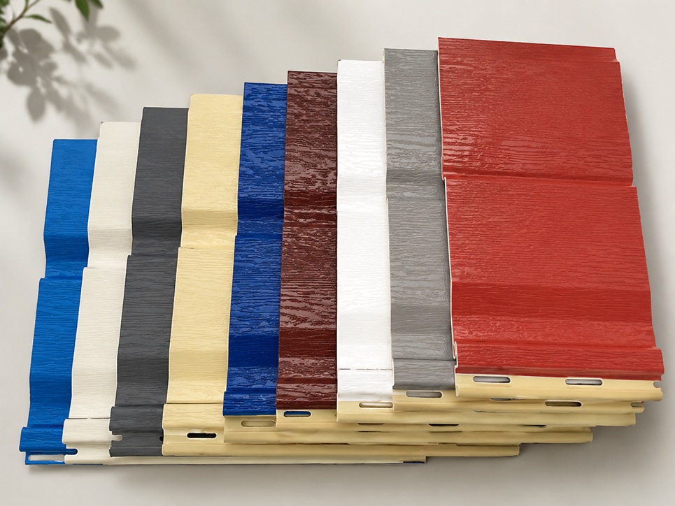 ASA Colour Collection Expanded high-gloss exterior colour range including blue, charcoal, cream, brown, white, grey and red by Home Plus Materials